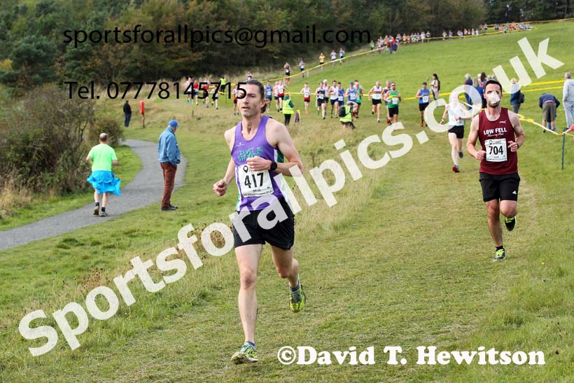Senior mens 2021 North Eastern Harrier League, Druridge Bay. Photo: David T. Hewitson/Sports for All Pics